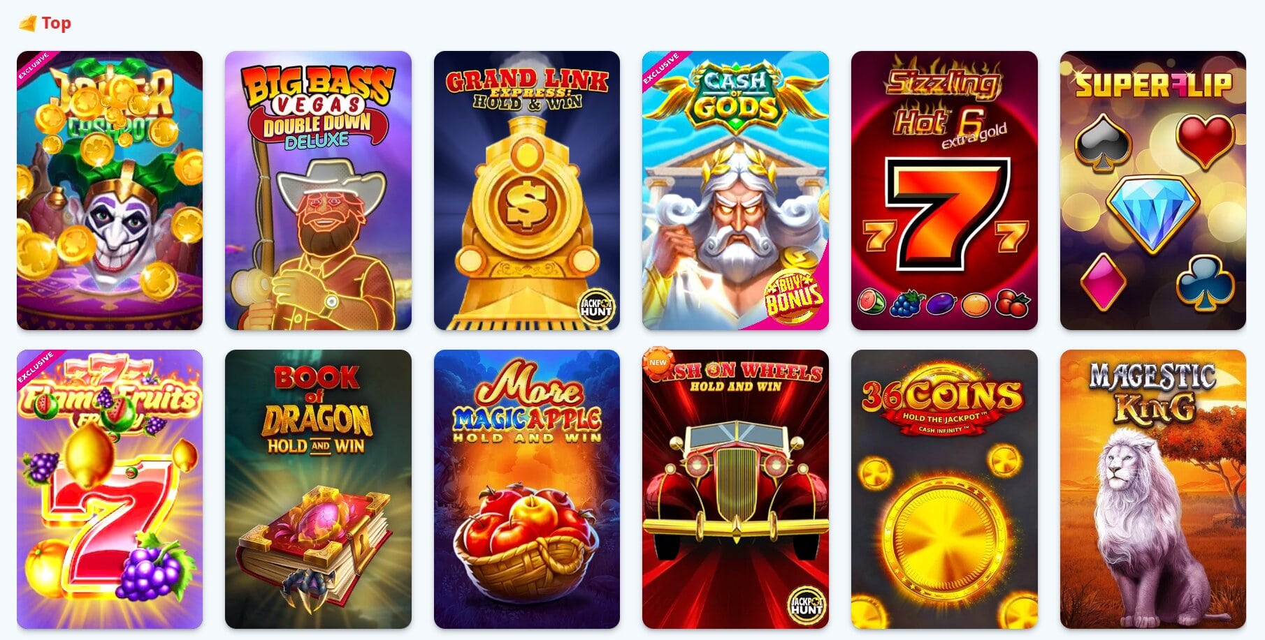 Infinity Casino Games